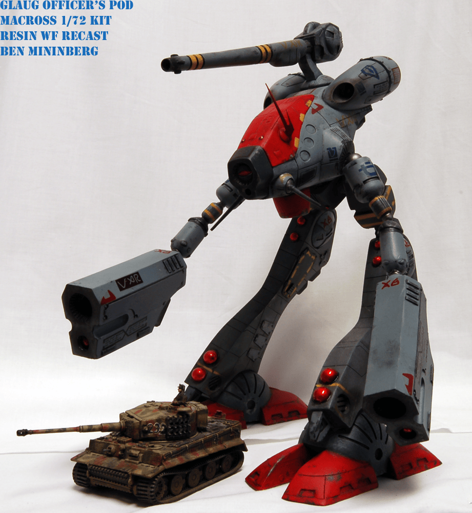 1/72 Macross Glaug – Prometheus Rising Studios