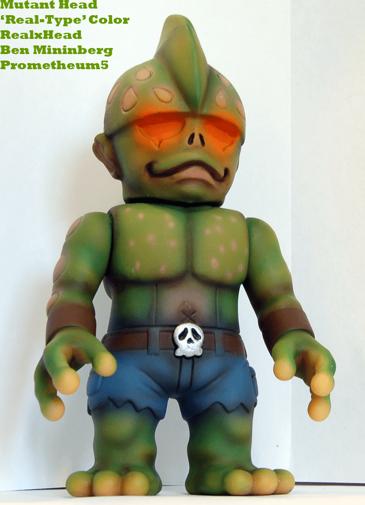 RealxHead Mutant Head 'Real-Type' Color Custom | Prometheus Rising