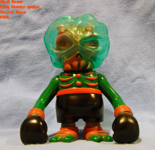 Secret Base King Walder Skull Brain (green) | Prometheus Rising