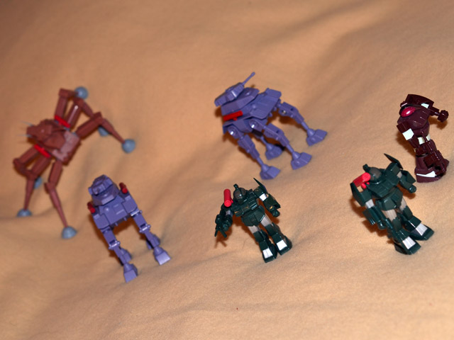 Earth Federation desert flyover